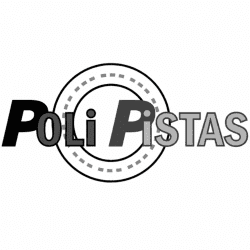 Home logo polipistas cuadrado gris
